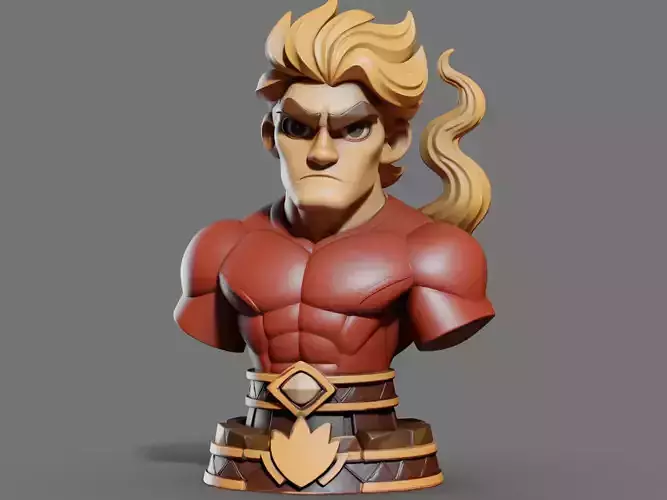 ADAM WARLOCK Bust 3D Print STL