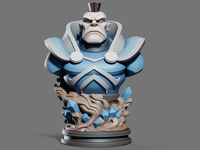 Gladiator Bust 3D Print STL 3D print model