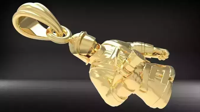 Fireman Firefighter Pendant