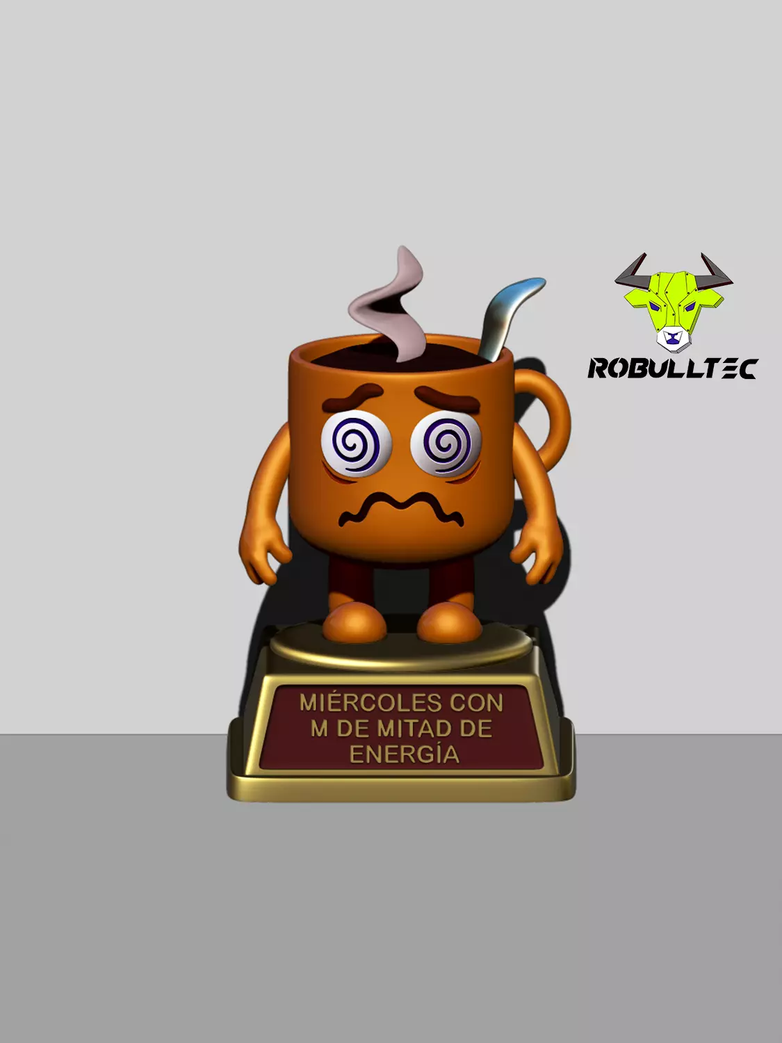 Trofeo taza del miercoles - Cupy Wednesday 3D print model_0