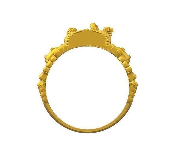 VINAYAGAR RINGS 3D print model