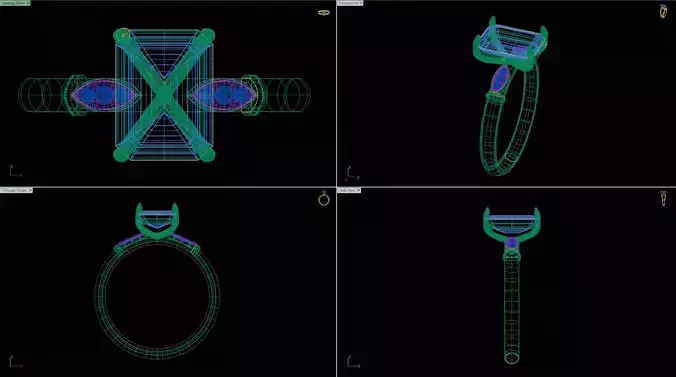 Emerald Cut Engagement Ring