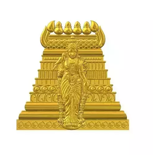Meenakshi Temple Lakshmi