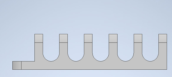 Multi cord organizer 3D print model_1