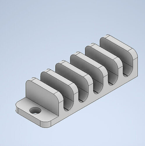 Multi cord organizer 3D print model