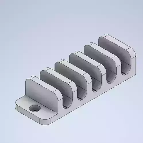 Multi cord organizer 3D print model