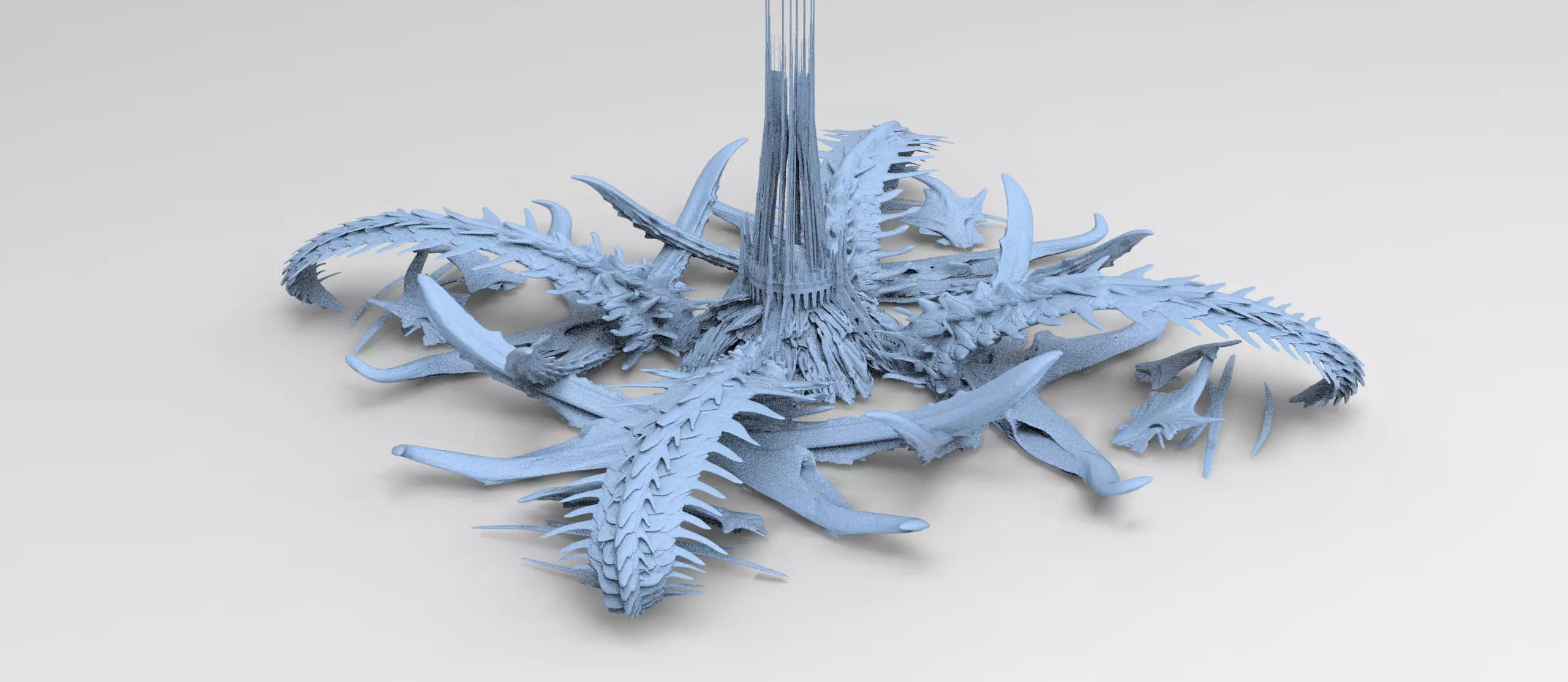 Kraken Under Ocean Temple floor design 2 3D model