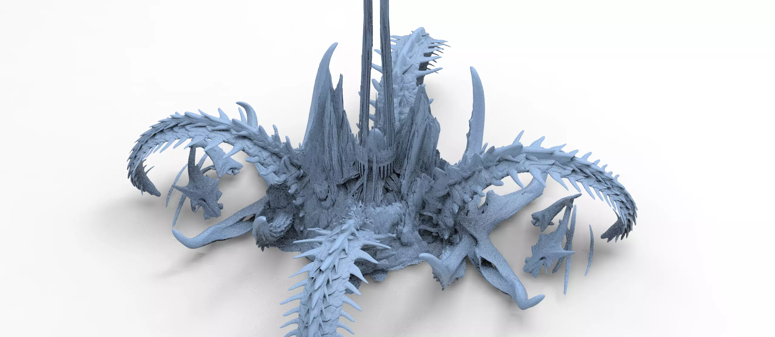 Kraken Under Ocean Temple floor design claws 4 3D model