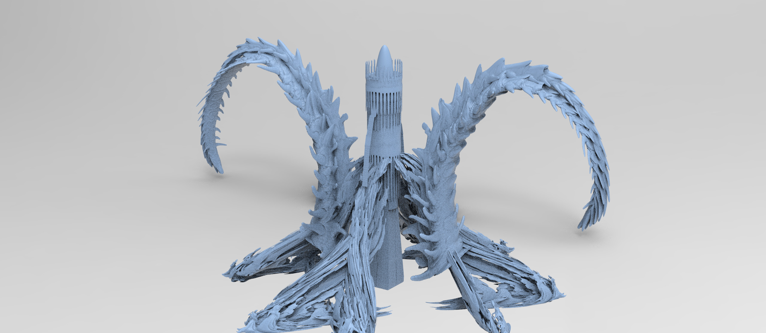 Kraken Under Ocean Temple collection  3D model_1