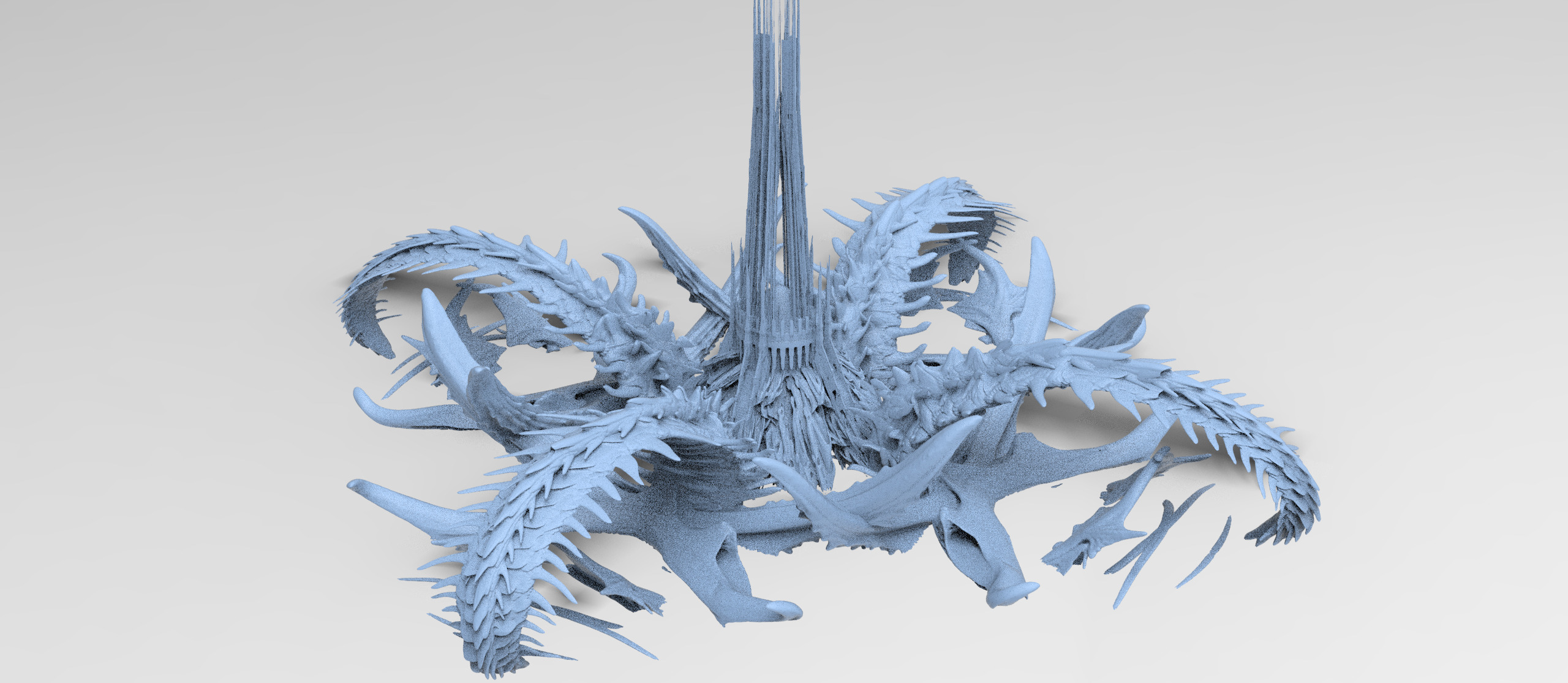 Kraken Under Ocean Temple collection  3D model_10