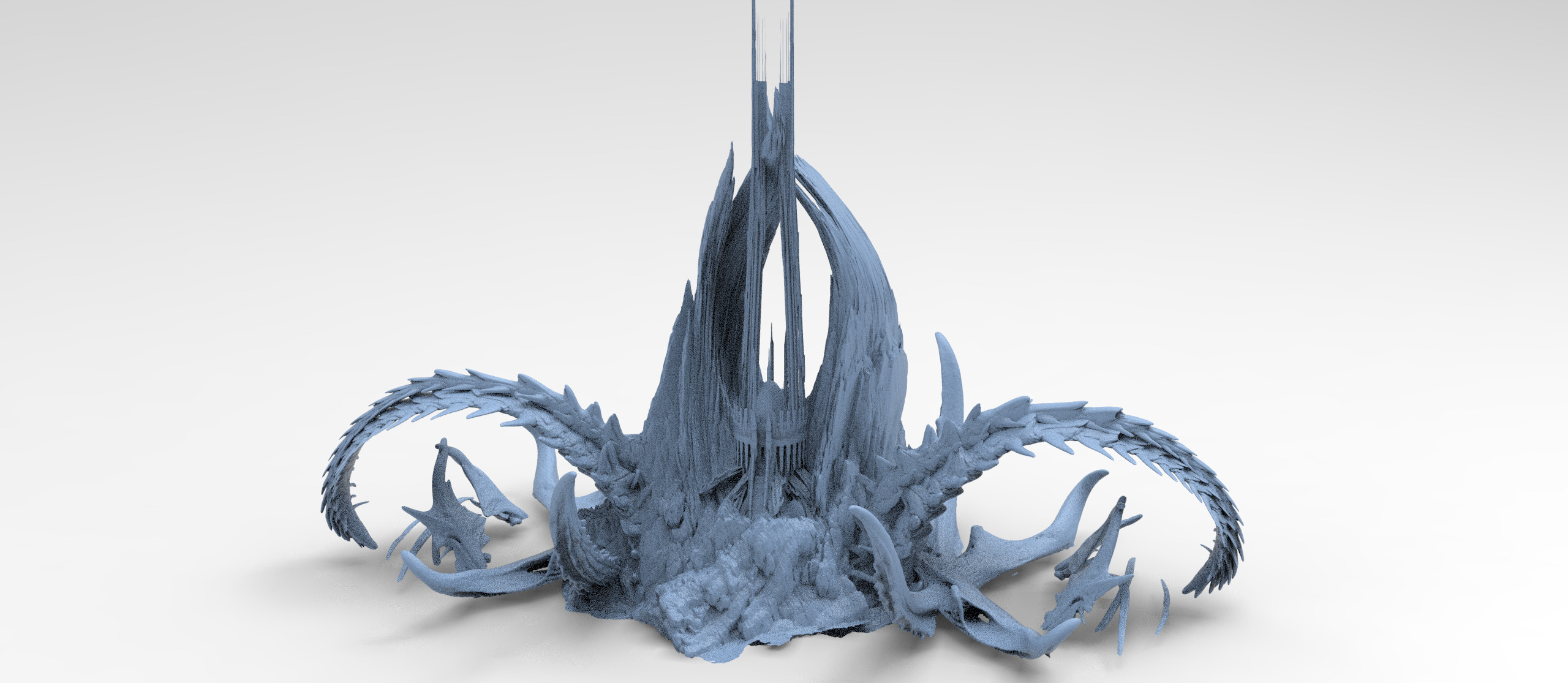 Kraken Under Ocean Temple collection  3D model_9