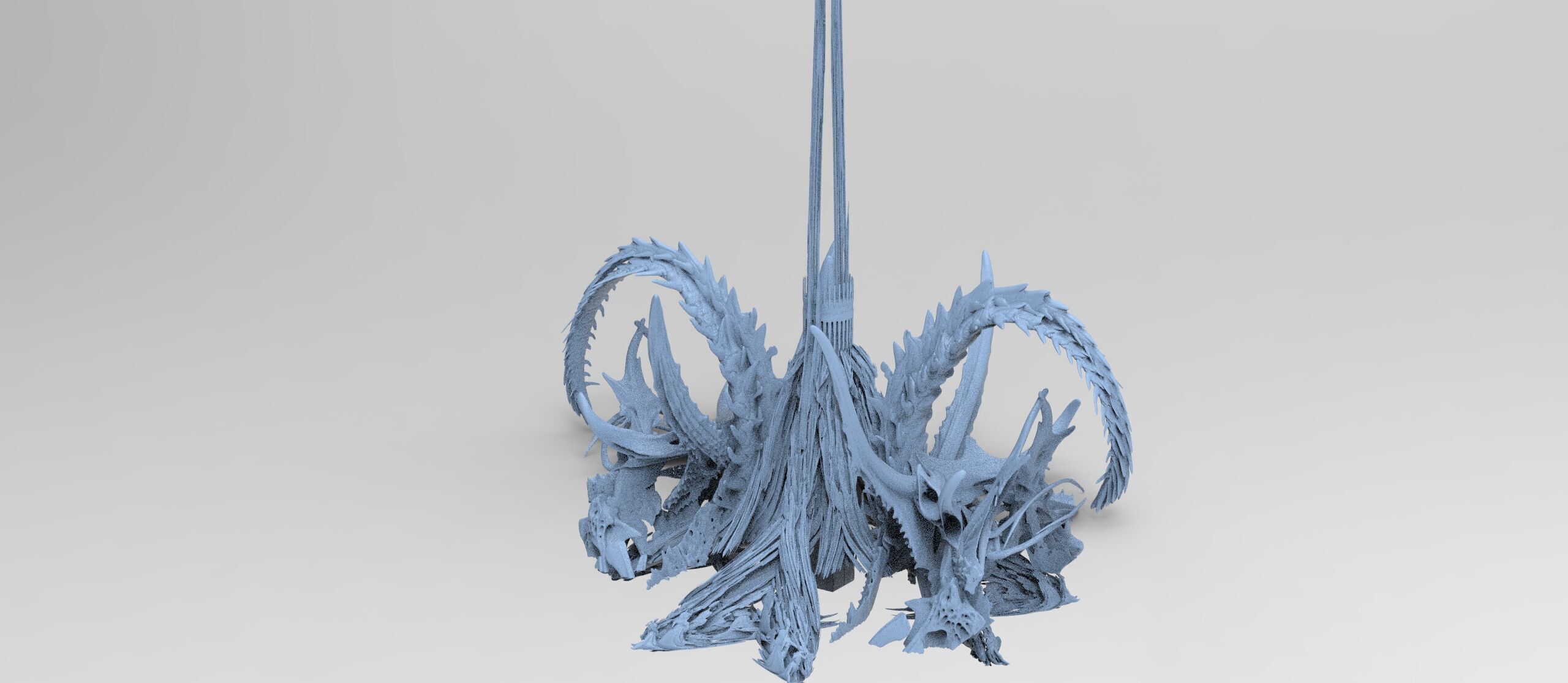 Kraken Under Ocean Temple collection  3D model_3