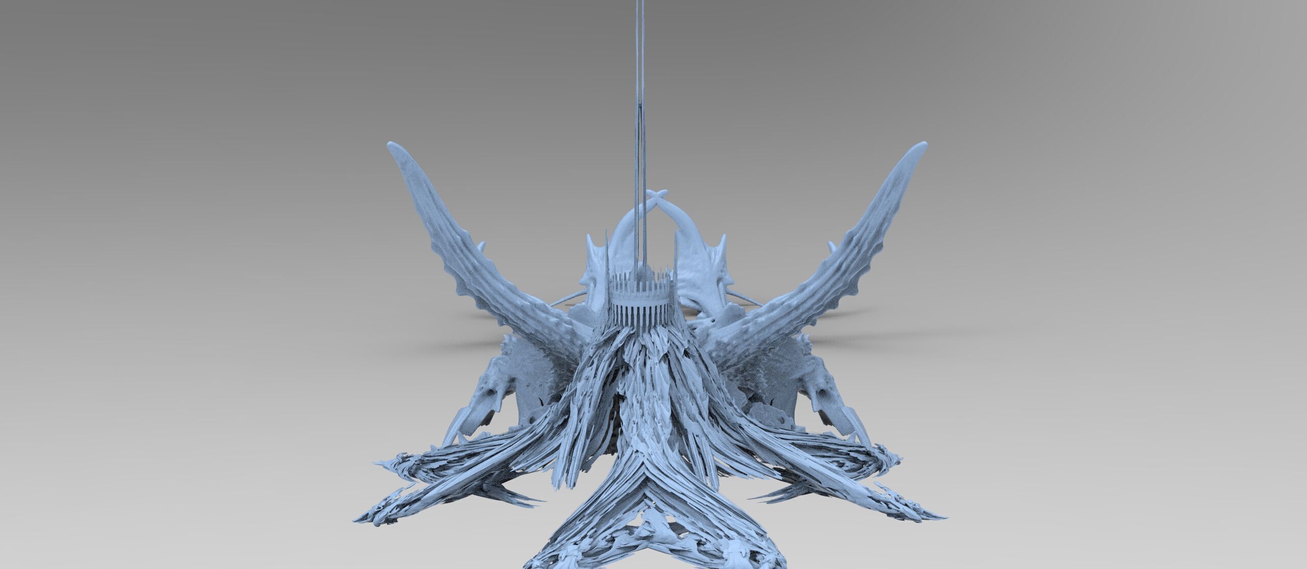 Kraken Under Ocean Temple collection  3D model_5