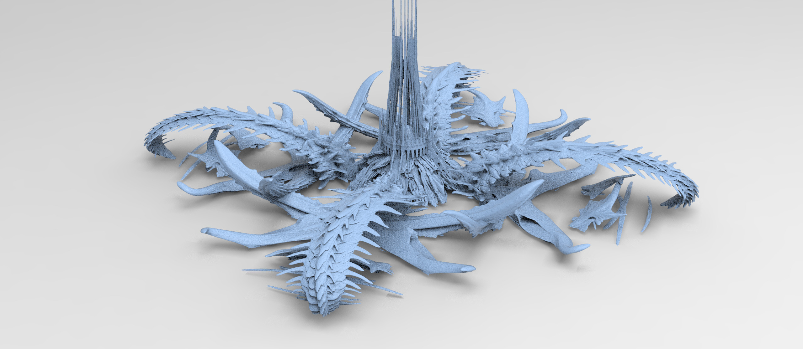 Kraken Under Ocean Temple collection  3D model_7