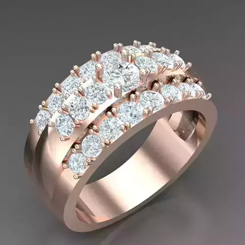 Mens Diamond RingsWedding Men Ring 2MR036