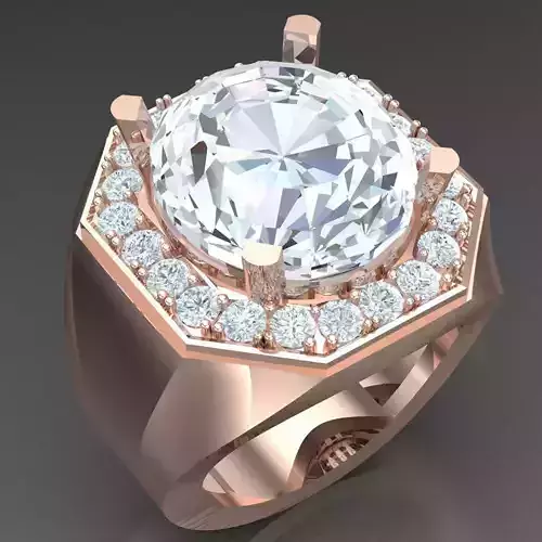 Mens Diamond RingsWedding Men Ring 2MR032