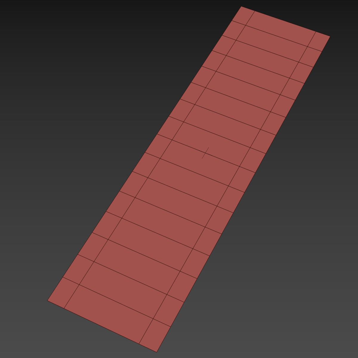 Realistic Wooden Path 3D model_10