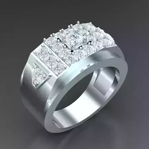 Mens Diamond RingsWedding Men Ring 2MR018
