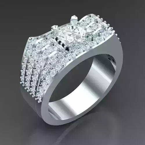Mens Diamond RingsWedding Men Ring 2MR014