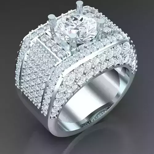 Mens Diamond RingsWedding Men Ring 2MR013