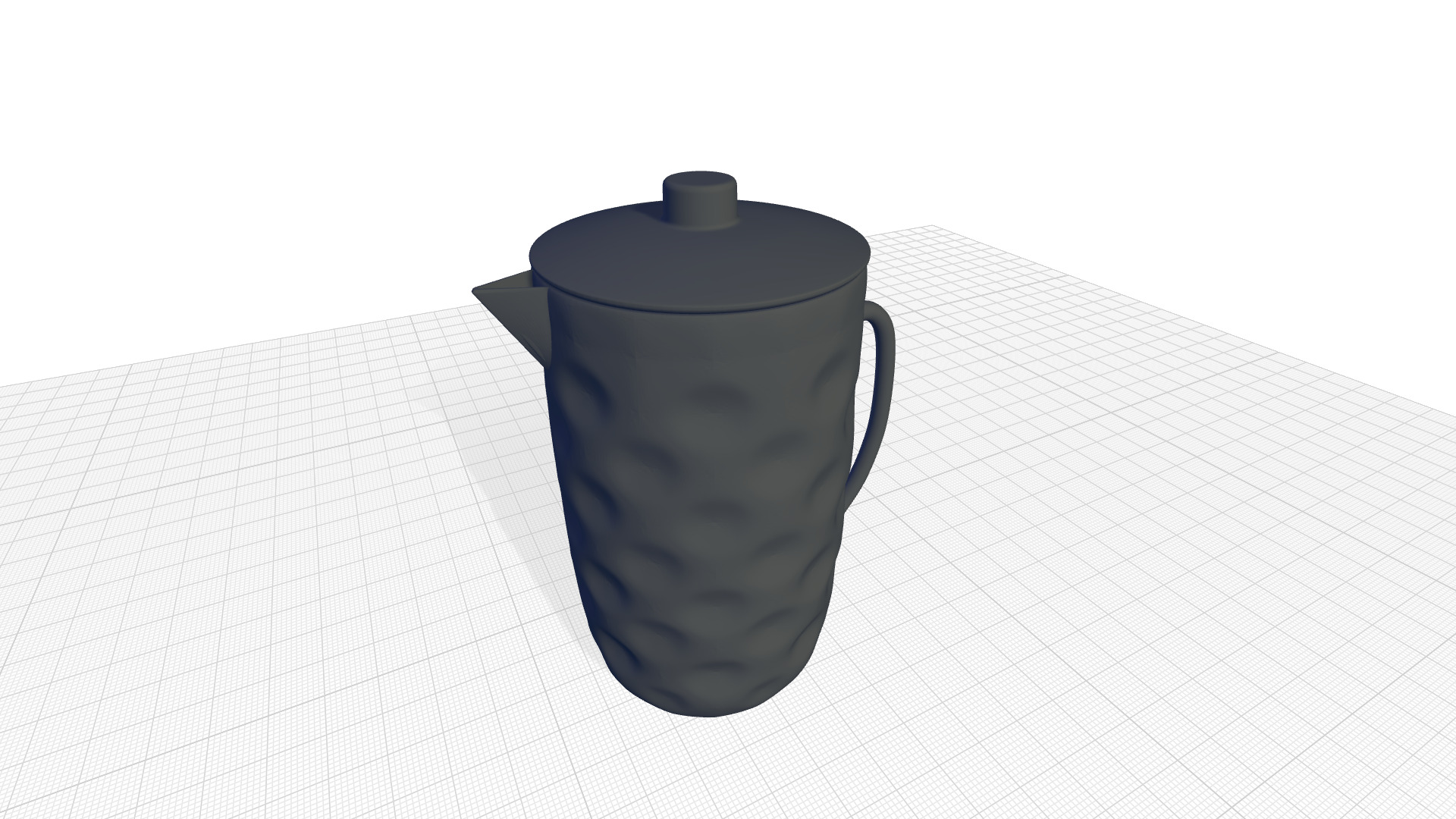 Bedell Pitcher - 2 Colour 3D model_4