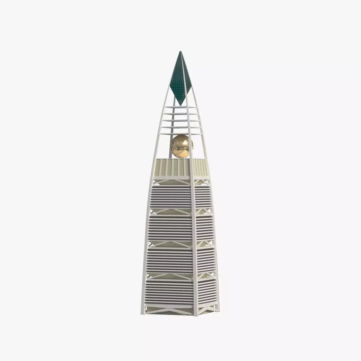 Al Faisaliah Tower 3D model_0