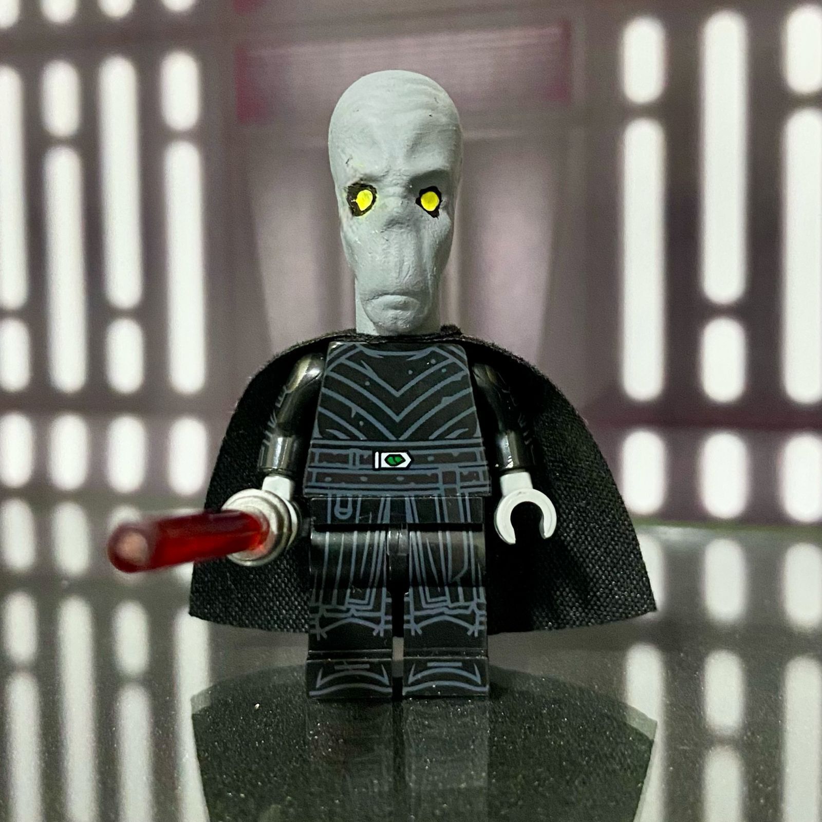 Darth plagueis minifigure star wars custom 3D print model_2