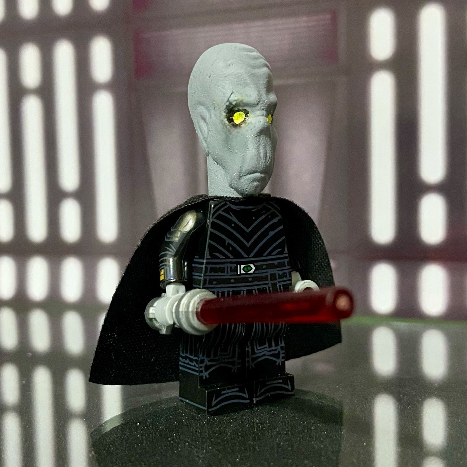 Darth plagueis minifigure star wars custom 3D print model_3