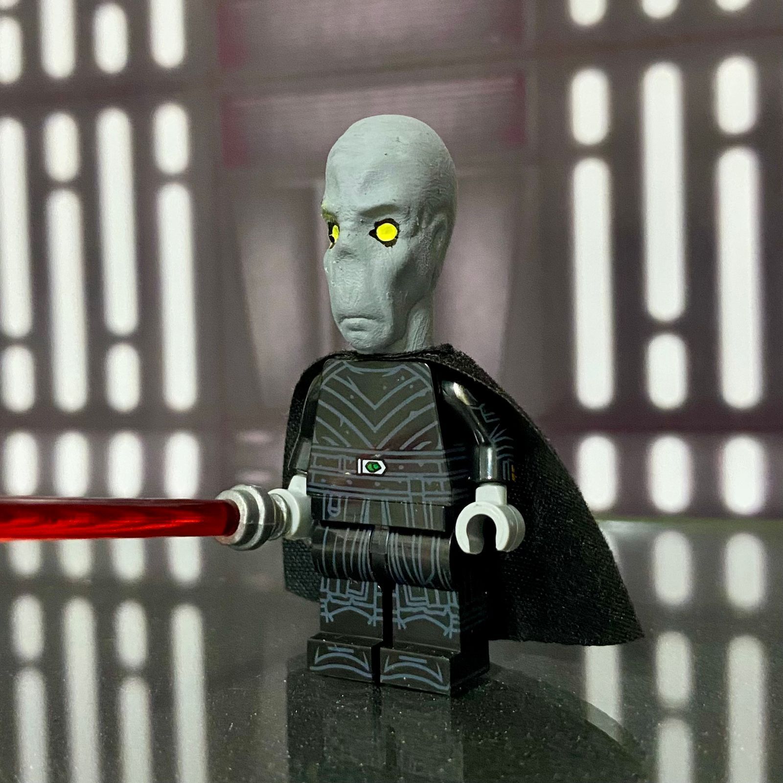 Darth plagueis minifigure star wars custom 3D print model_1