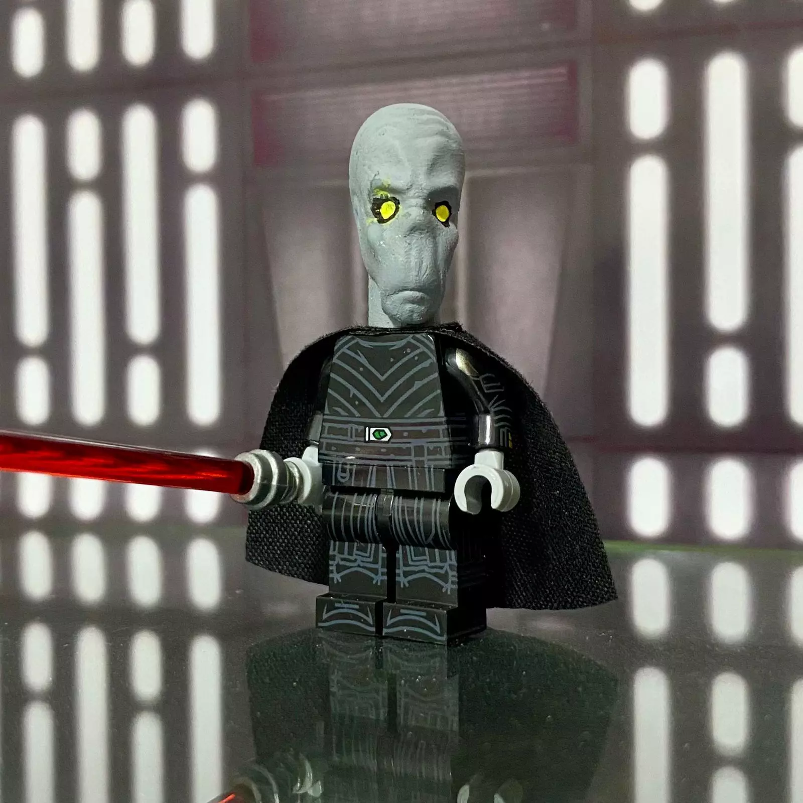 Darth plagueis minifigure star wars custom 3D print model_0
