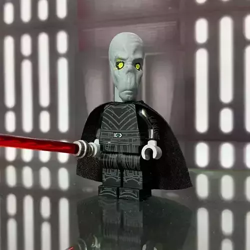 Darth plagueis minifigure star wars custom