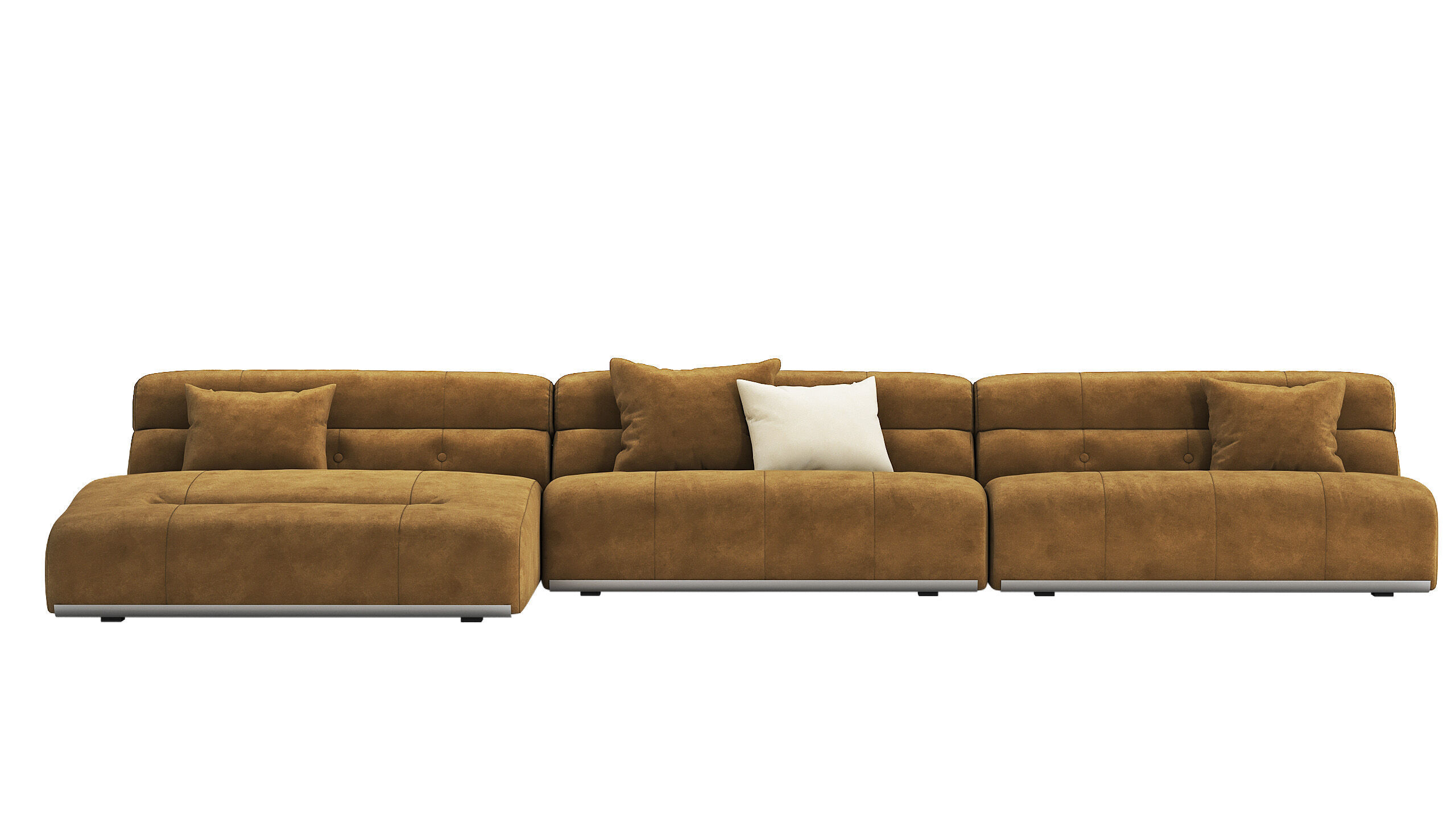 Coupe modular sofa by Minotti 3D model_5