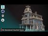 Old Abandoned Haunted House Low-poly 3D model_1