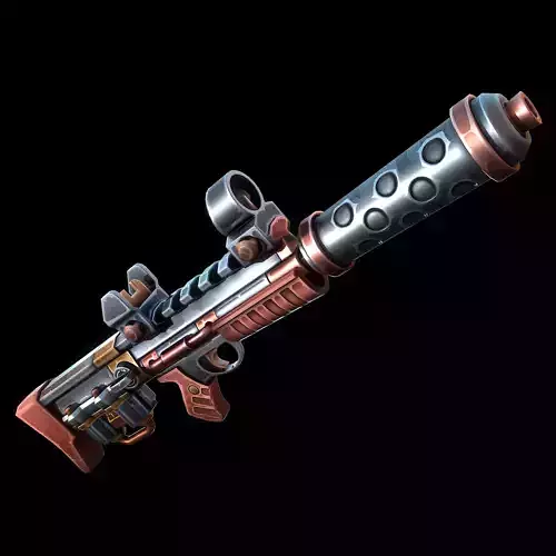 Stylized Sci-fi Rifle