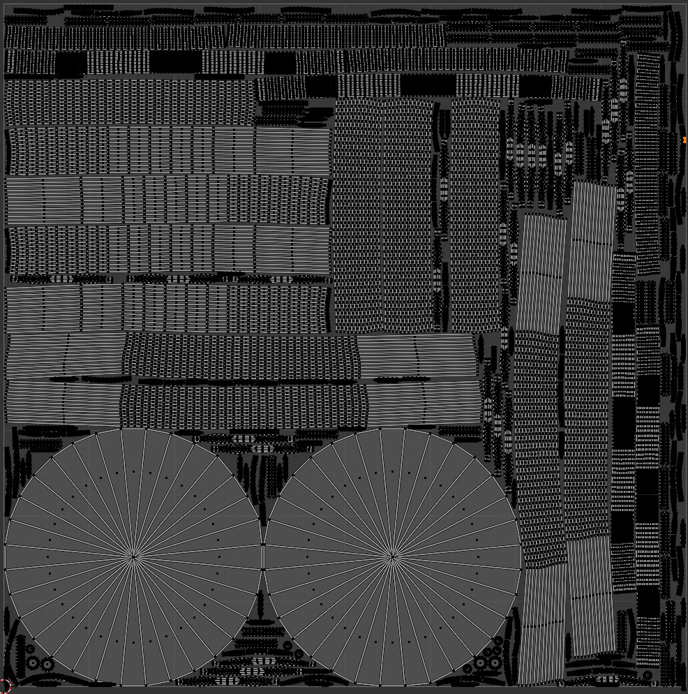 Round Rattan Wicker Dining Table 3D model_5