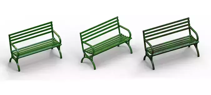Street Bench Pack 3