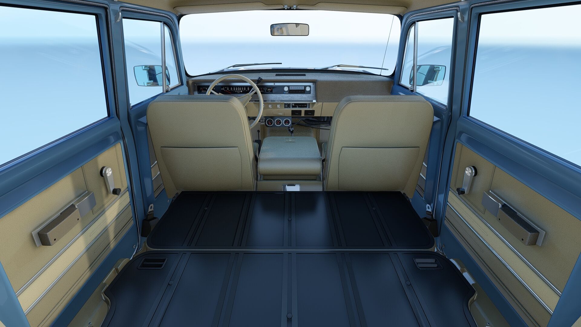 1972 International Harvester Travelall Off Road 3D model_27