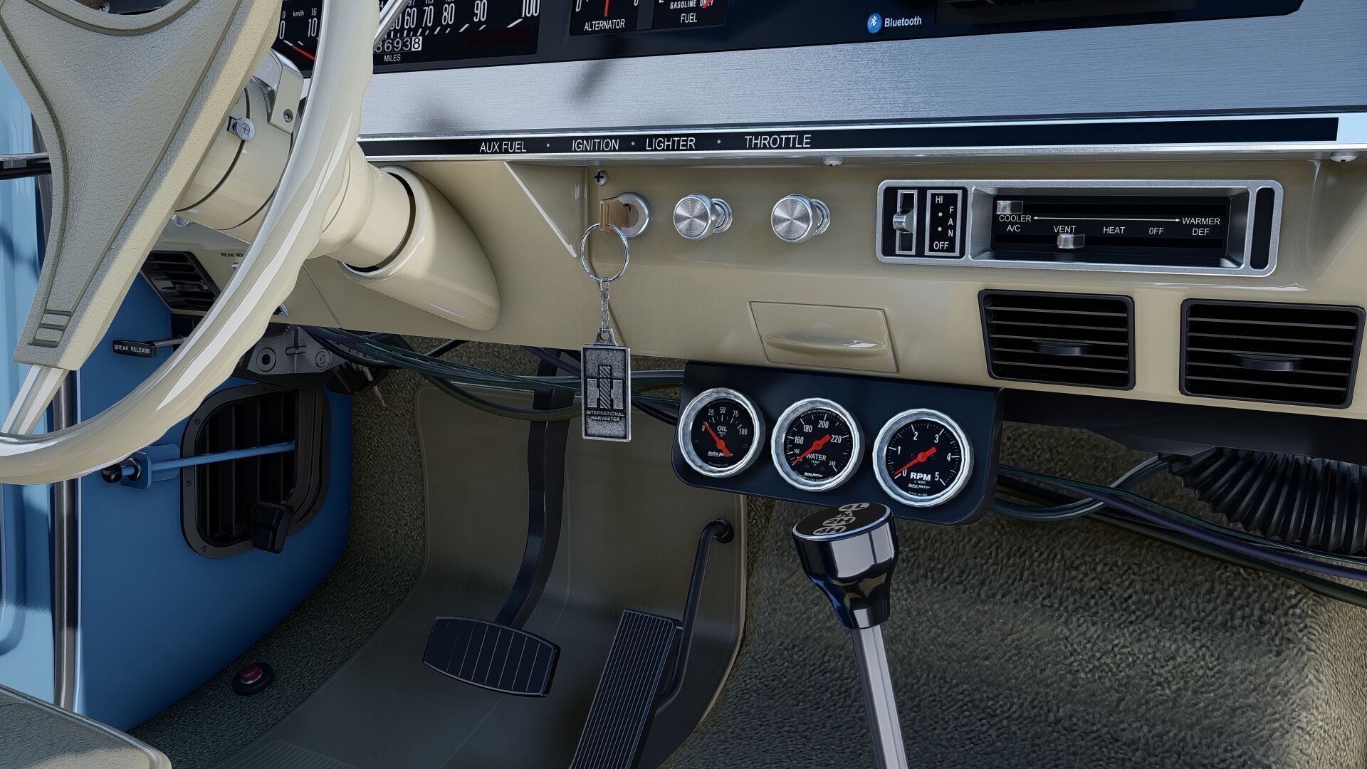 1972 International Harvester Travelall Off Road 3D model_56