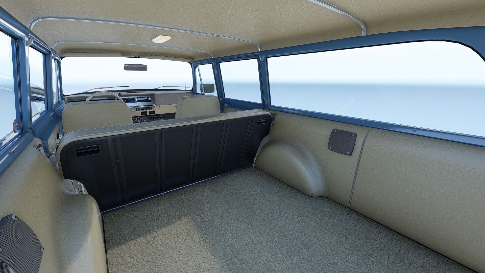 1972 International Harvester Travelall Off Road 3D model_31