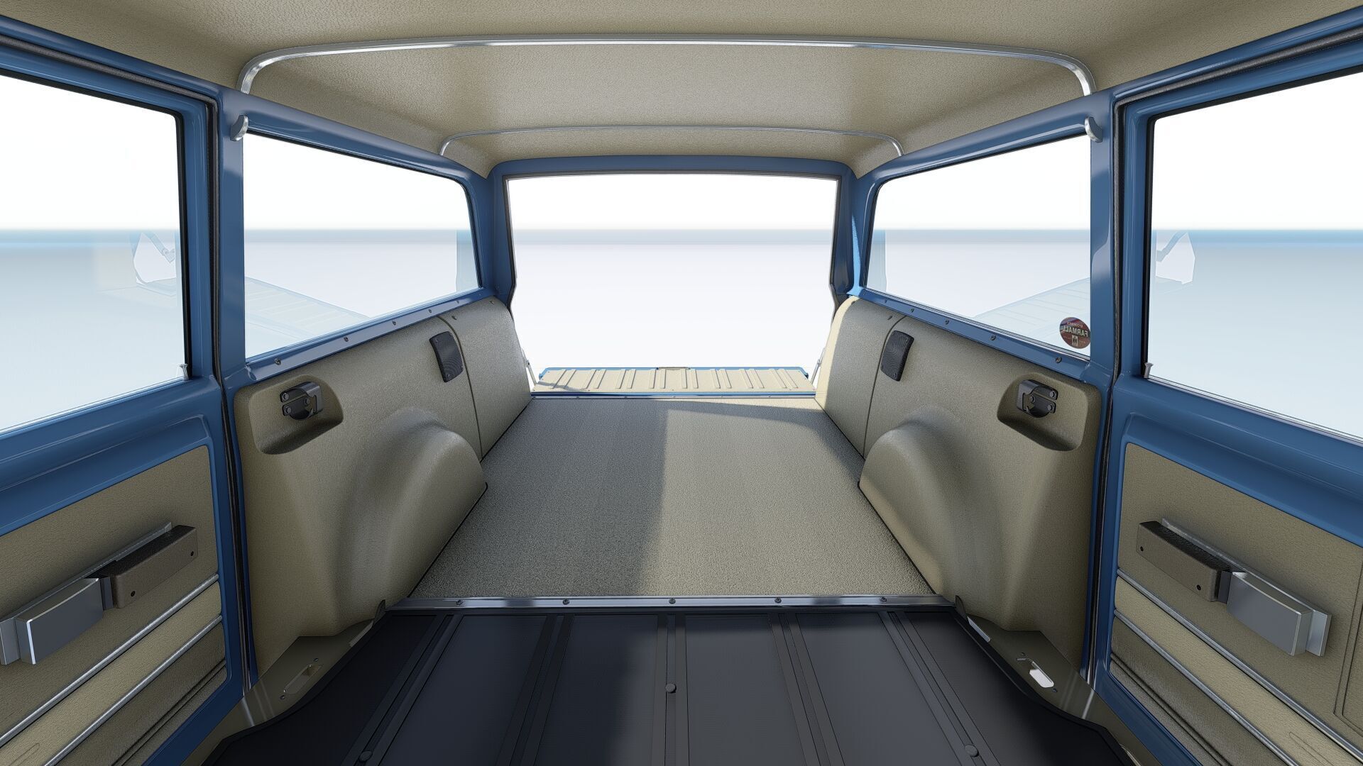 1972 International Harvester Travelall Off Road 3D model_38