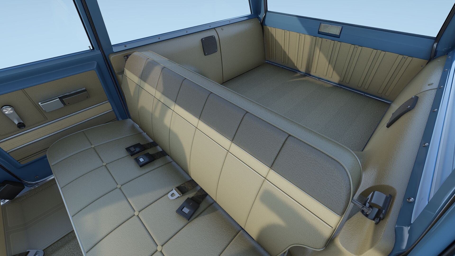 1972 International Harvester Travelall Off Road 3D model_42