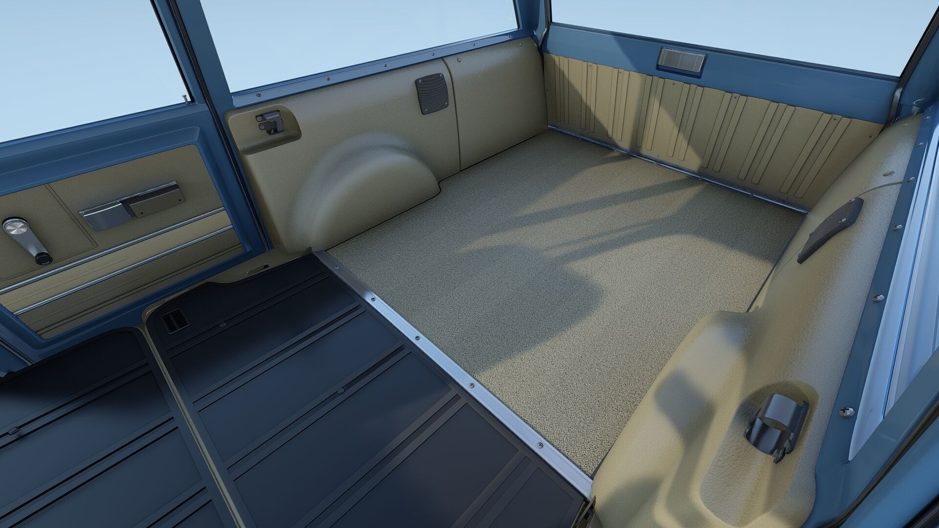 1972 International Harvester Travelall Off Road 3D model_39