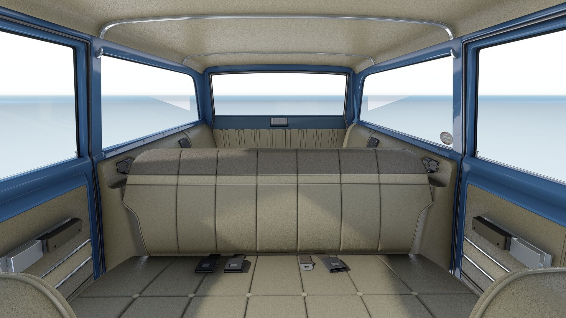 1972 International Harvester Travelall Off Road 3D model_51