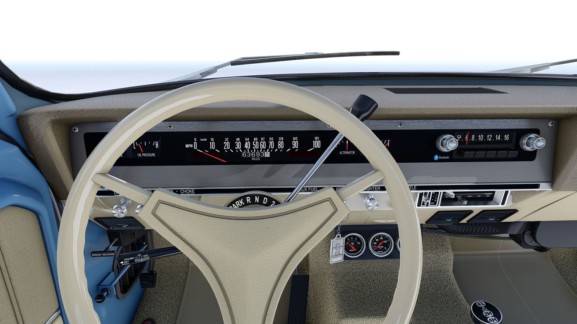 1972 International Harvester Travelall Off Road 3D model_43