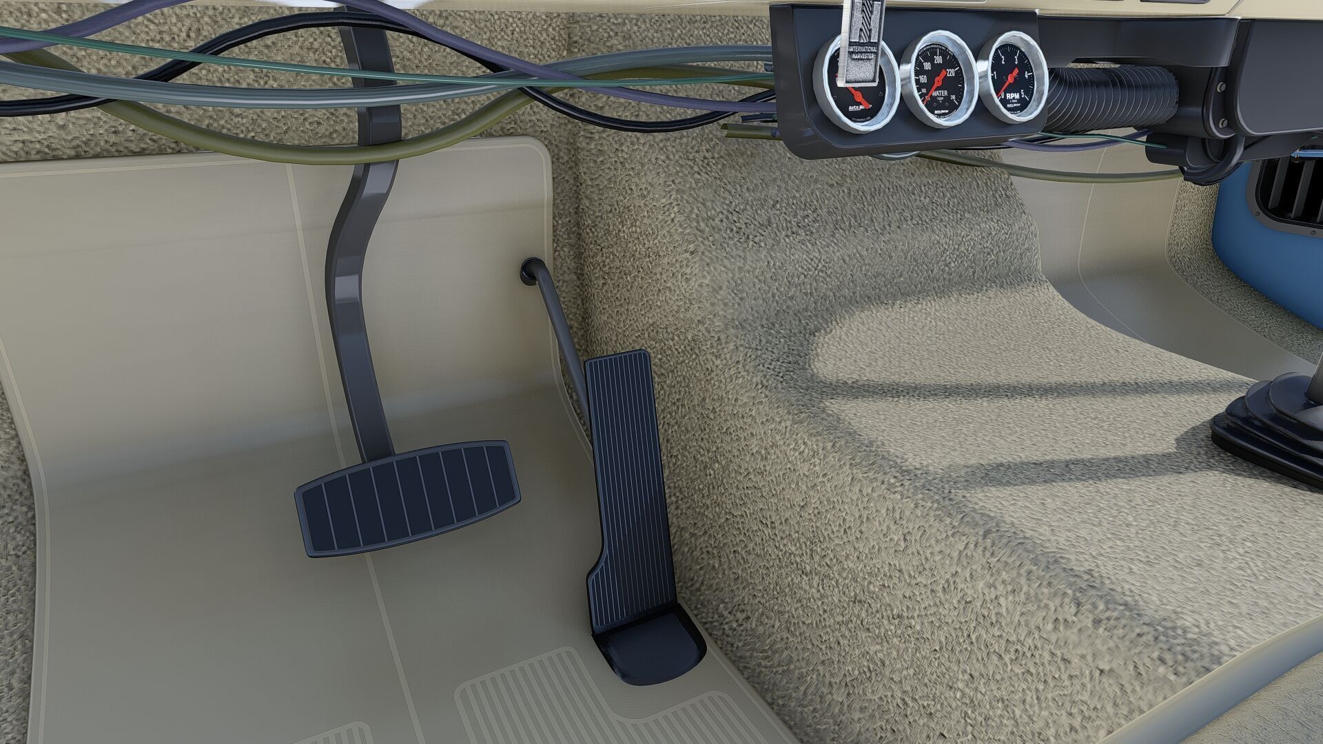 1972 International Harvester Travelall Off Road 3D model_54