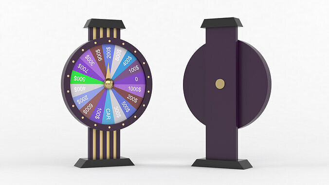 Wheel of Fortune 3D model