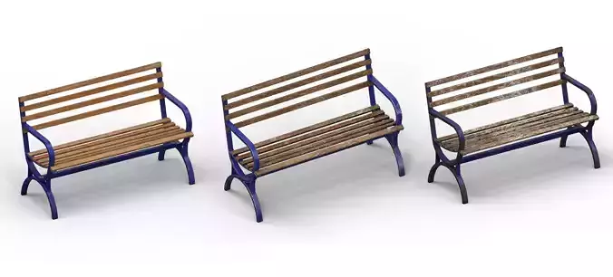 Street Bench Pack 3