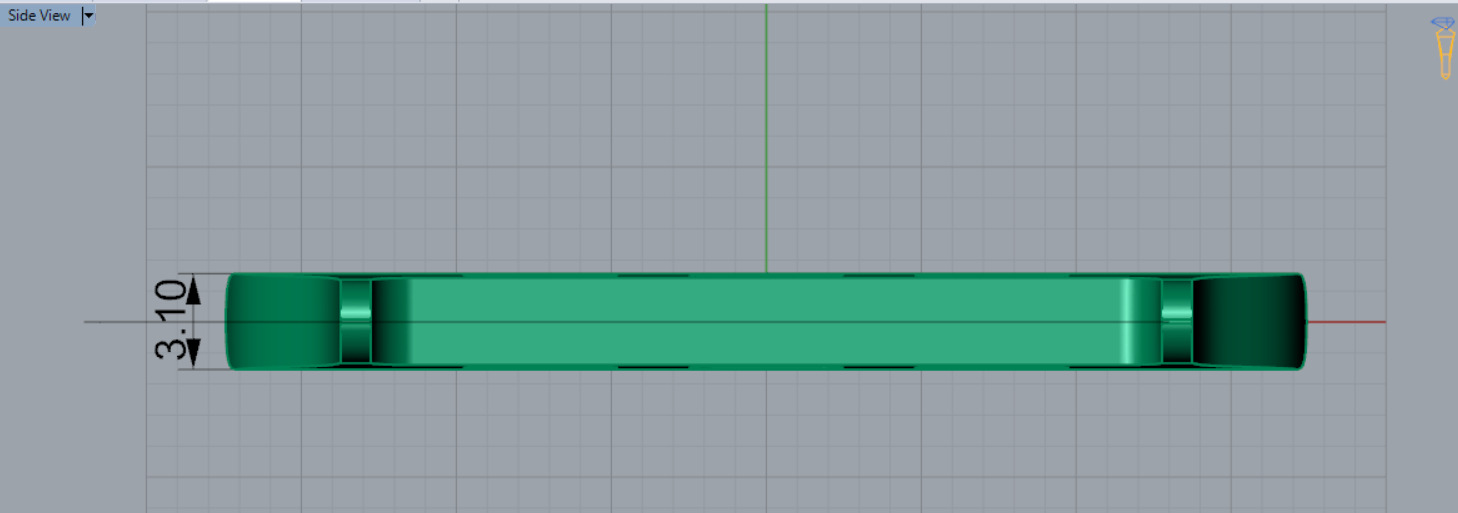 Apple Watch Band Gold Connector Model gl0005 3D print model_9