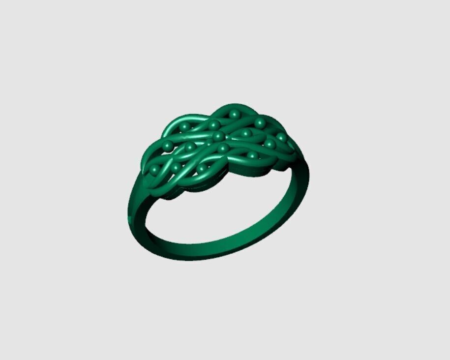 Rings 3D print model_2