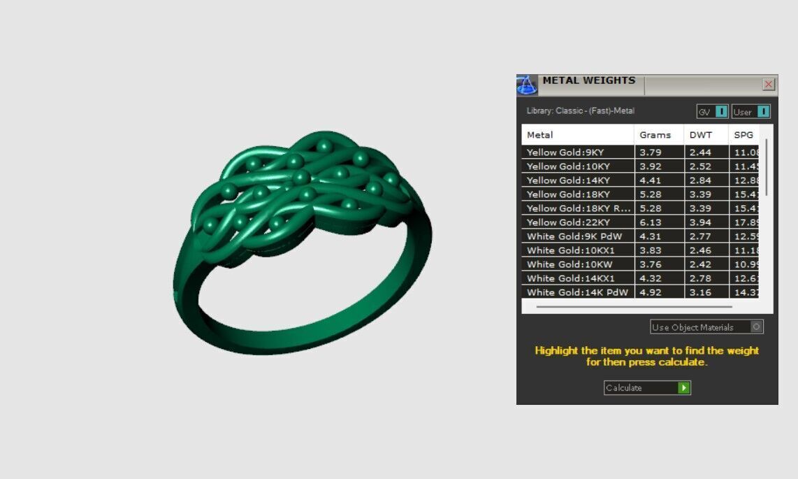 Rings 3D print model_3